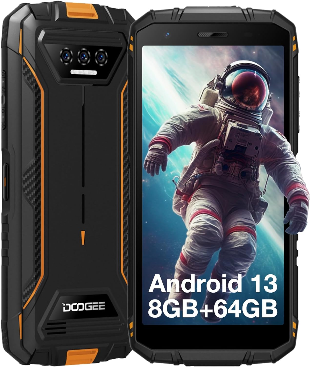 DOOGEE S41T Rugged Smartphone,6300mAh Battery Cell Phone, 8GB RAM+64GB ROM/1TB Extension, 5.5 DOOGEE S41T Rugged Smartphone,6300mAh Battery Cell Phone, 8GB RAM+64GB ROM/1TB Extension, 5.5
